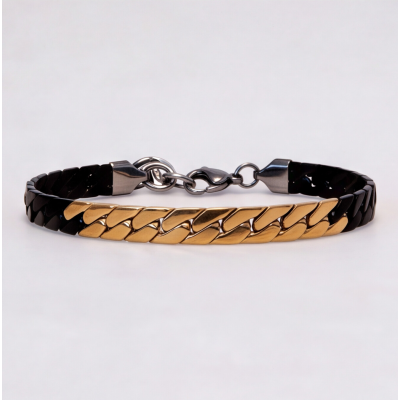 copy of Pulsera "Gold&Steel...