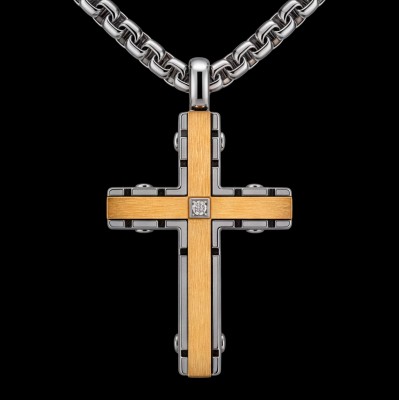 Collar Golden Cross...