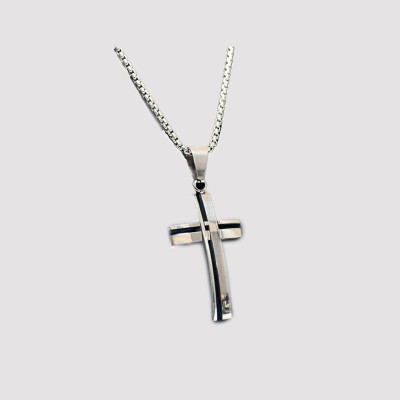 Cadena con colgante cruz...