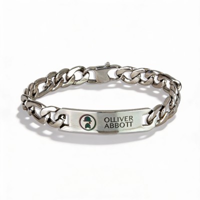 Pulsera "Steel Plate...