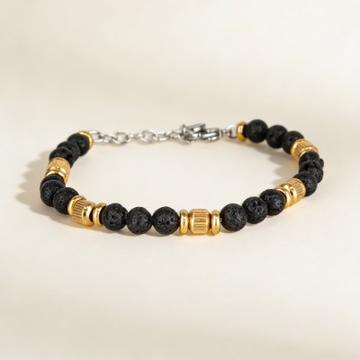 Pulsera "Black&Gold...