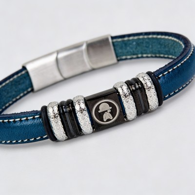 Pulsera "St. Johns" de piel...