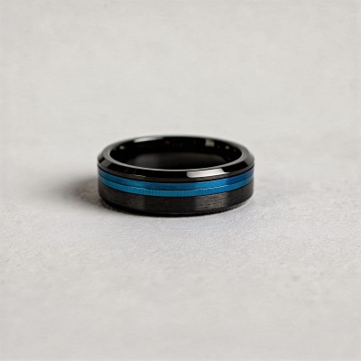 Anillo  "Pinner"  Azul |...